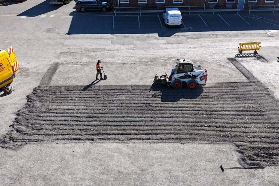 Tarmac surfacing and groundwork project by Regional Groundwork