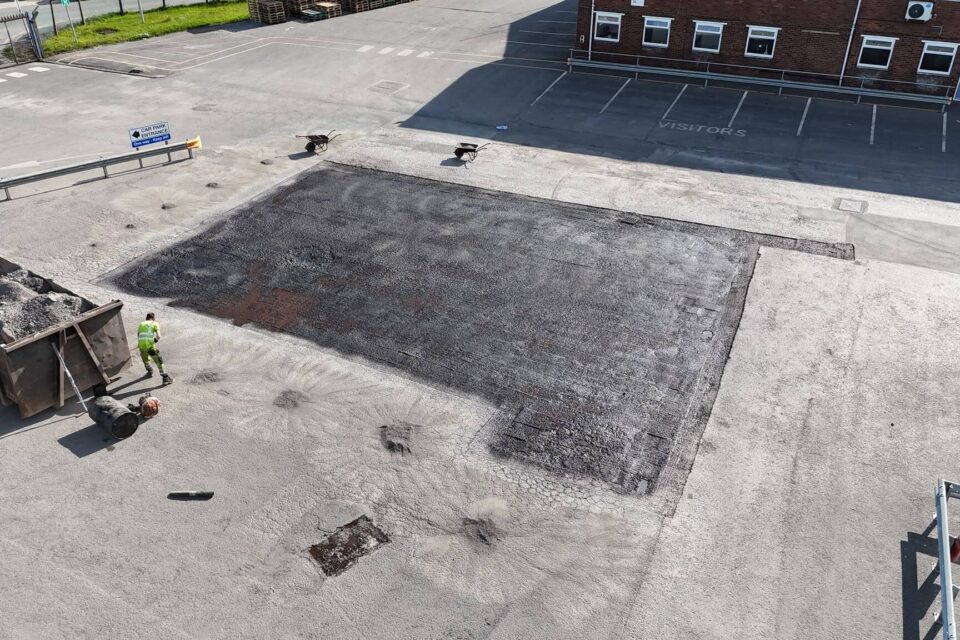 Tarmac surfacing and groundwork project by Regional Groundwork