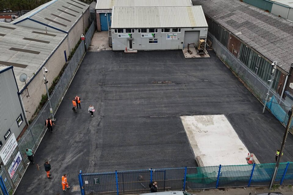 Tarmac surfacing and groundwork project by Regional Groundwork