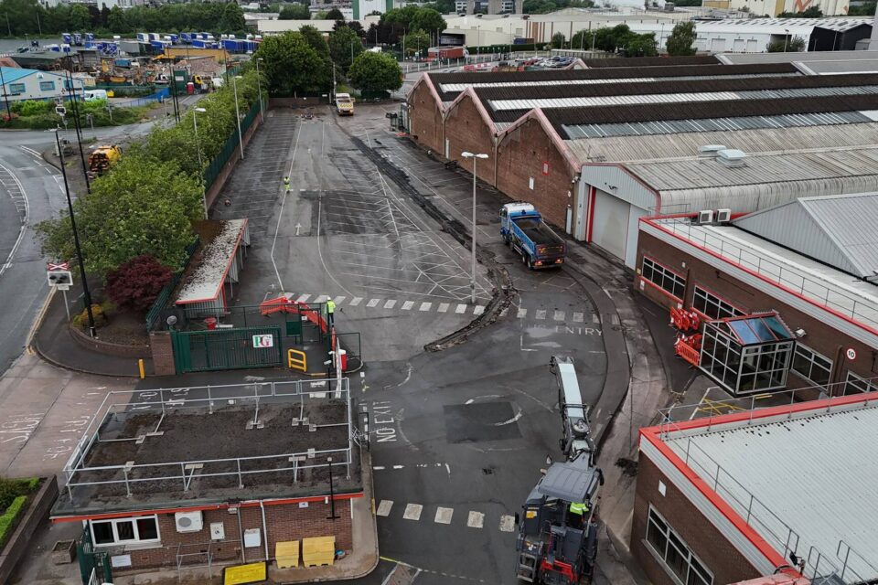 Tarmac surfacing and groundwork project by Regional Groundwork