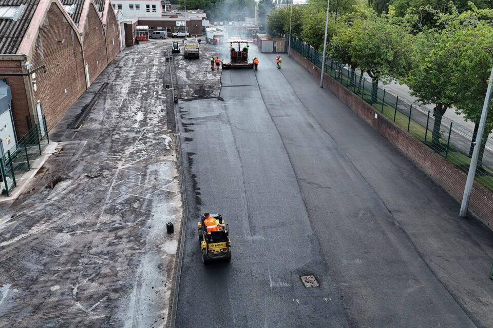 Tarmac surfacing and groundwork project by Regional Groundwork