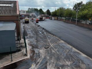 Private road contractors UK
