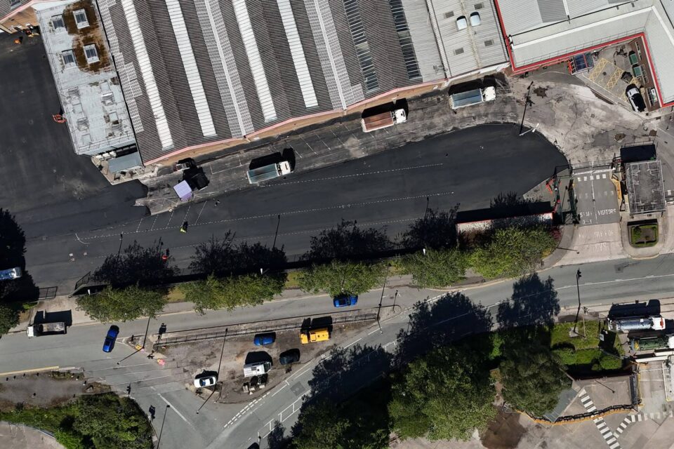 Tarmac surfacing and groundwork project by Regional Groundwork