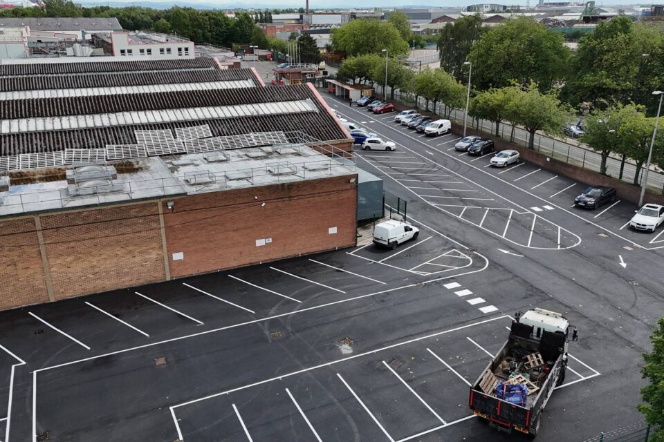 Tarmac surfacing and groundwork project by Regional Groundwork