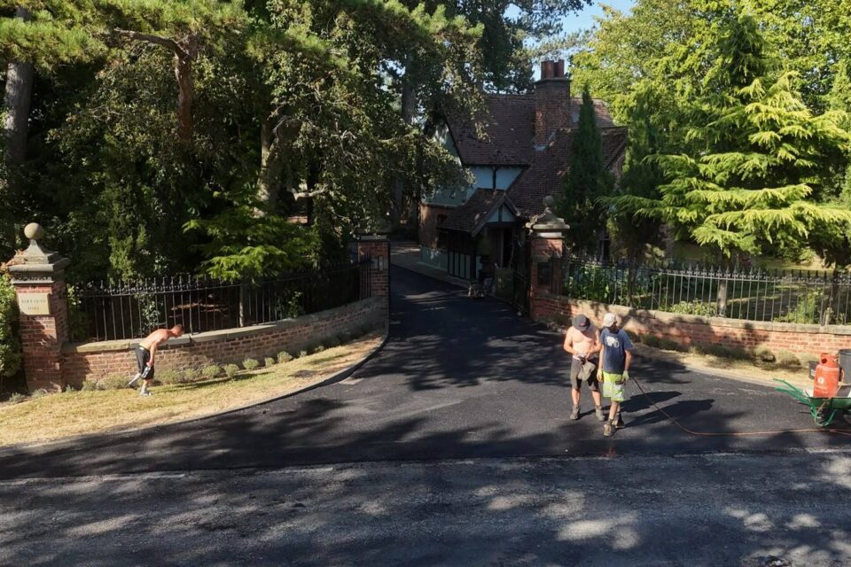 Tarmac surfacing and groundwork project by Regional Groundwork